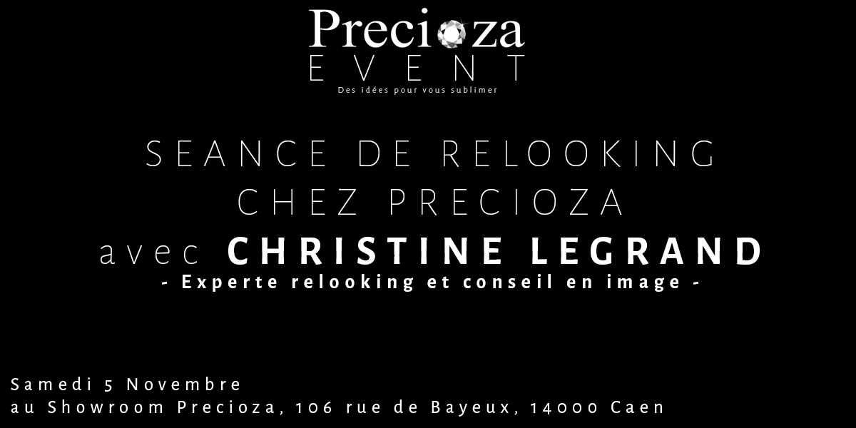 seance relooking chez Precioza avec Christine Legrand